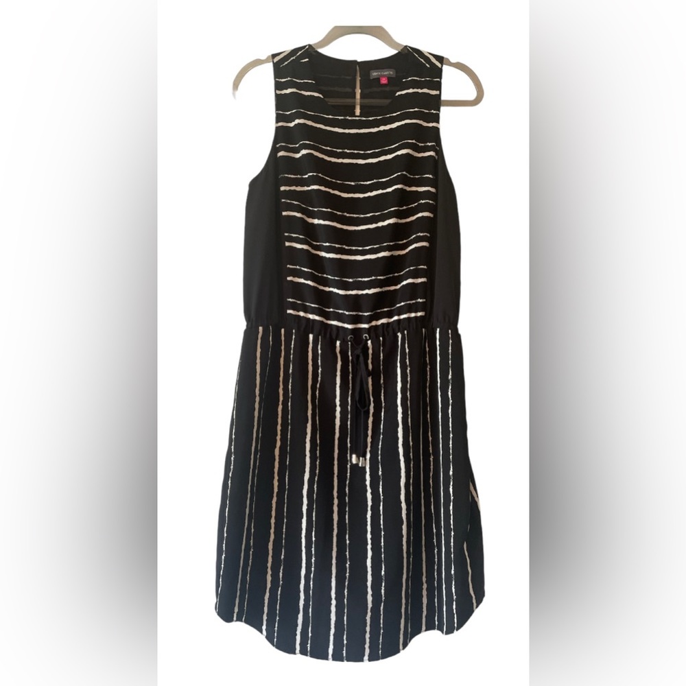 Vince Camuto tie-waist dress EUC sz 10